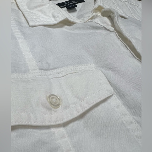 Marc Anthony white dress shirt. - Picture 3 of 5